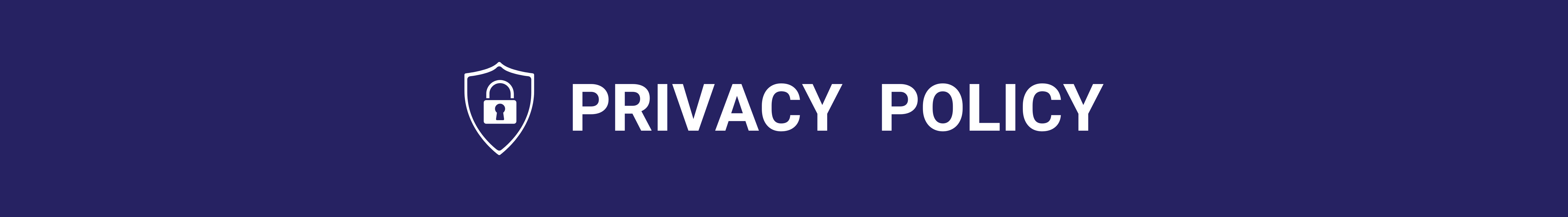 Privacy Policy Banner